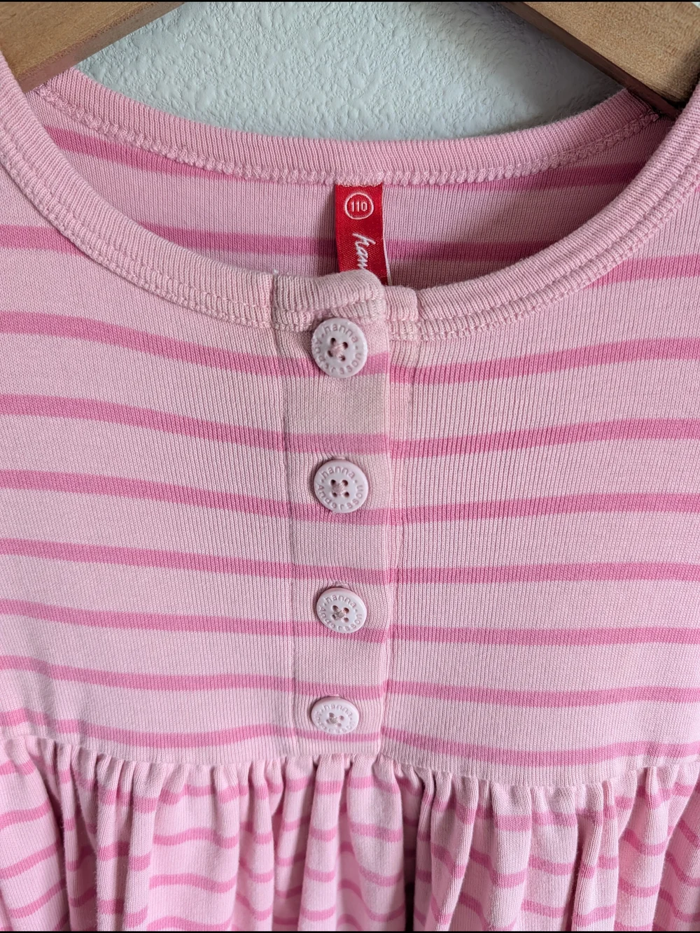 Hanna Andersson Classic Girls' Pink Play Set (Dress + Bottoms)